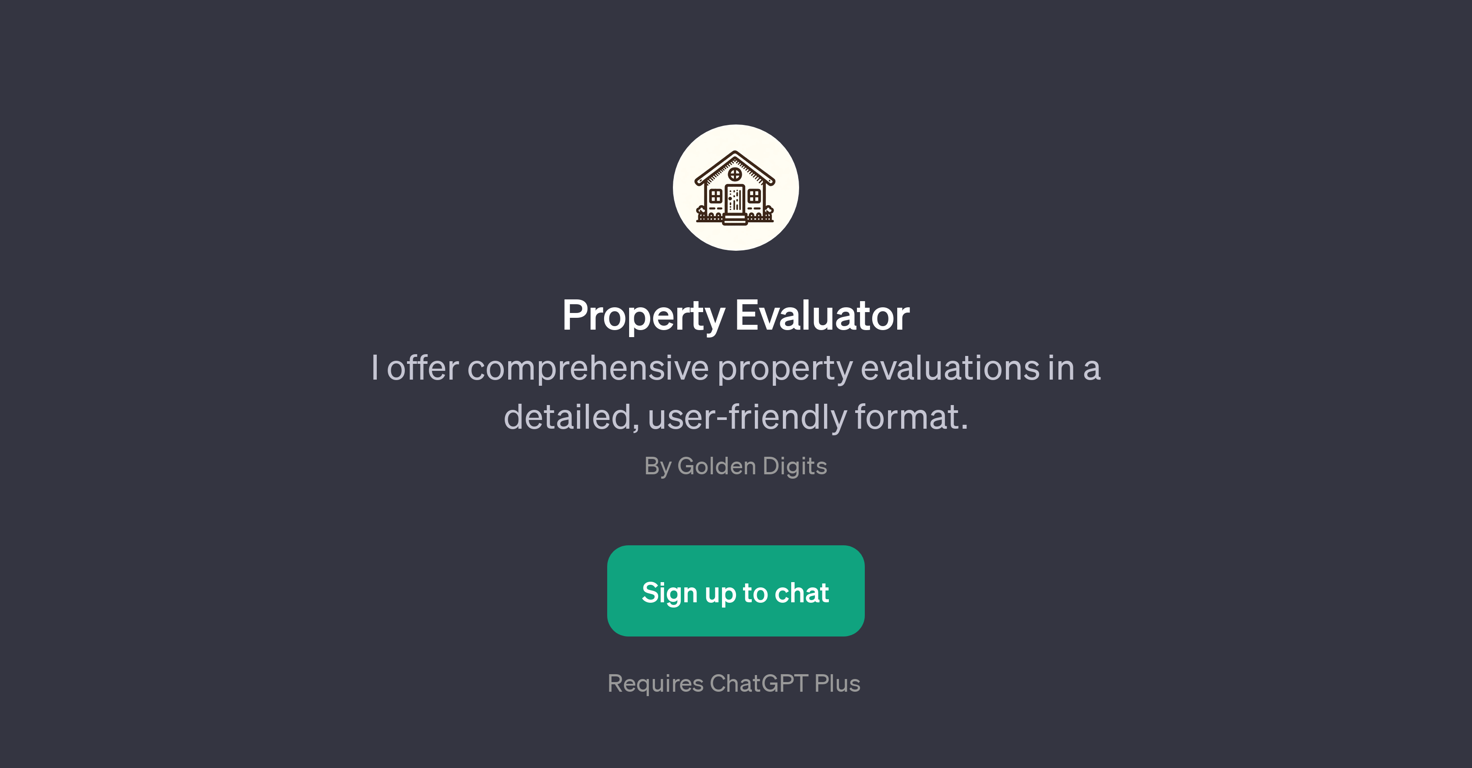 Property Evaluator website