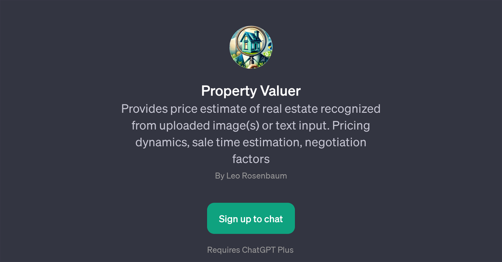 Property Valuer website