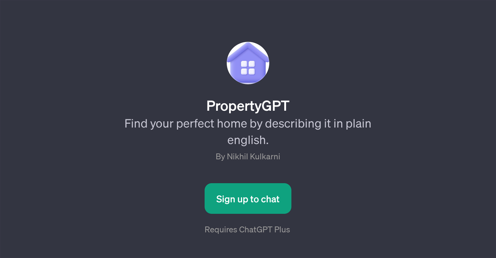 PropertyGPT website