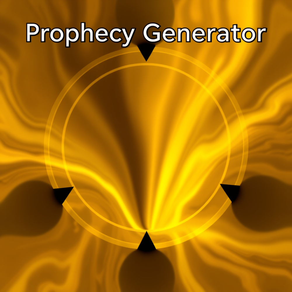 Prophecy Generator website
