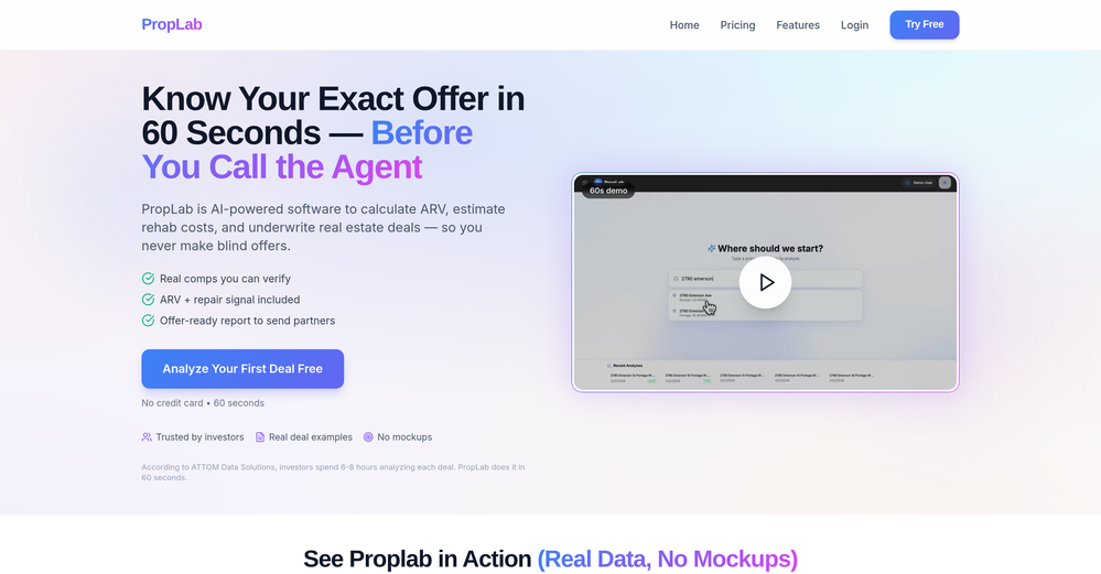 PropLab website