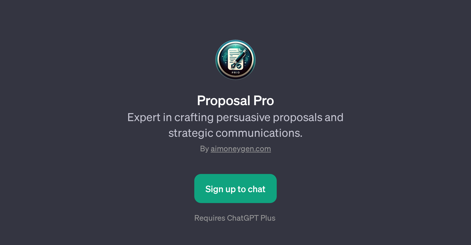 Proposal Pro website