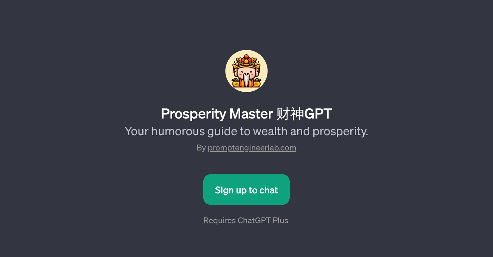 Prosperity Master GPT website
