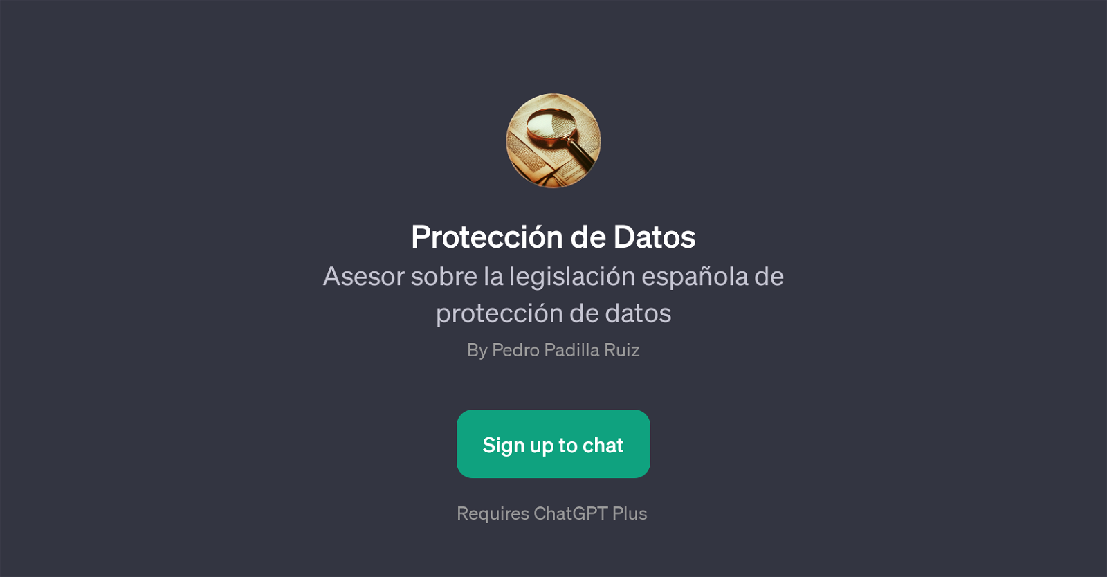 Proteccin de Datos website