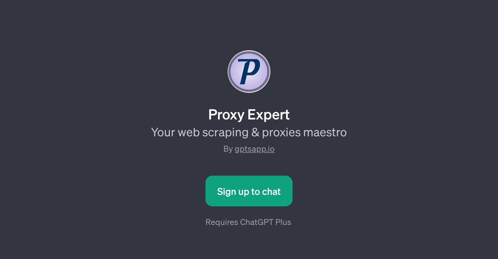 Proxy Expert website