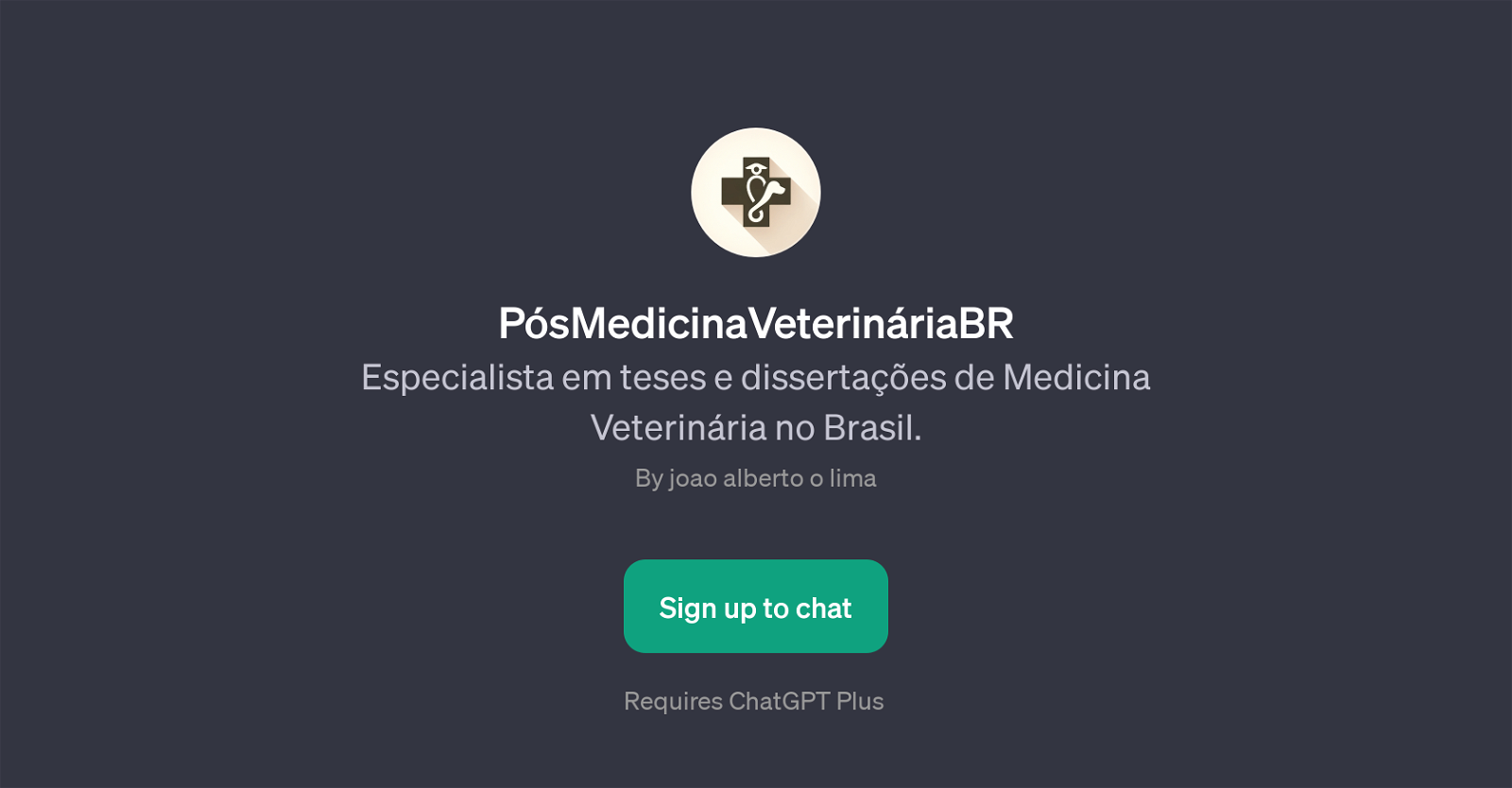 PsMedicinaVeterinriaBR website