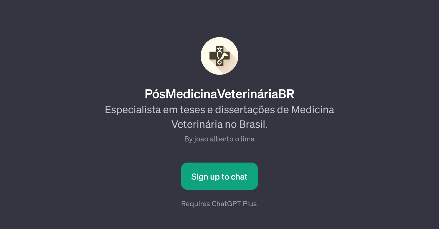 PsMedicinaVeterinriaBR website