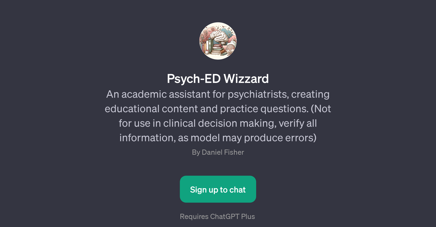 Psych-ED Wizzard website