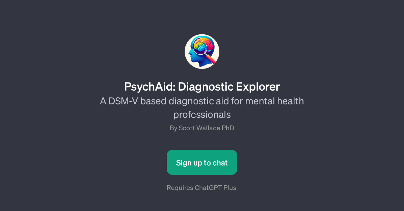 PsychAid: Diagnostic Explorer website