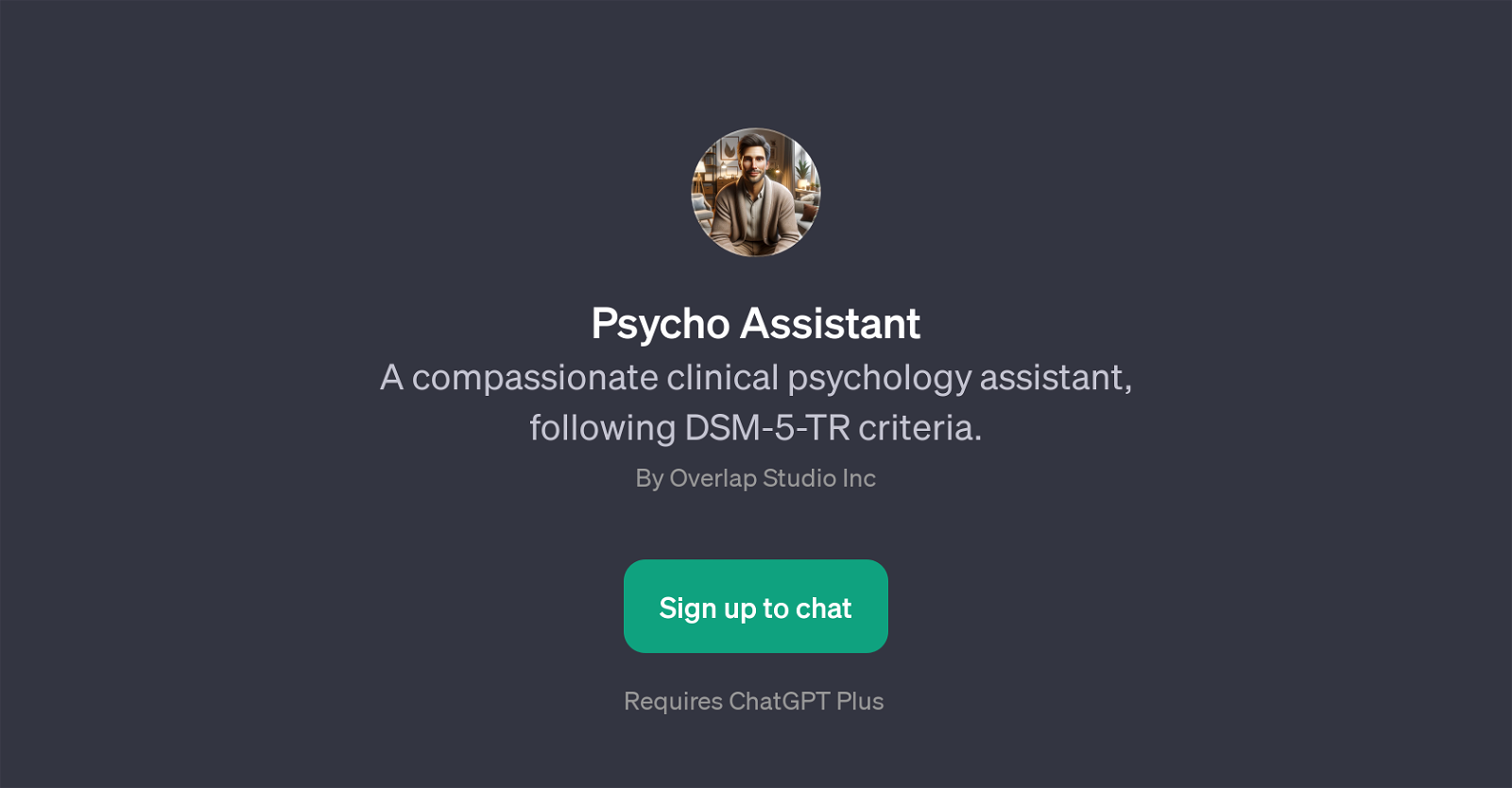 Psycho Assistant website