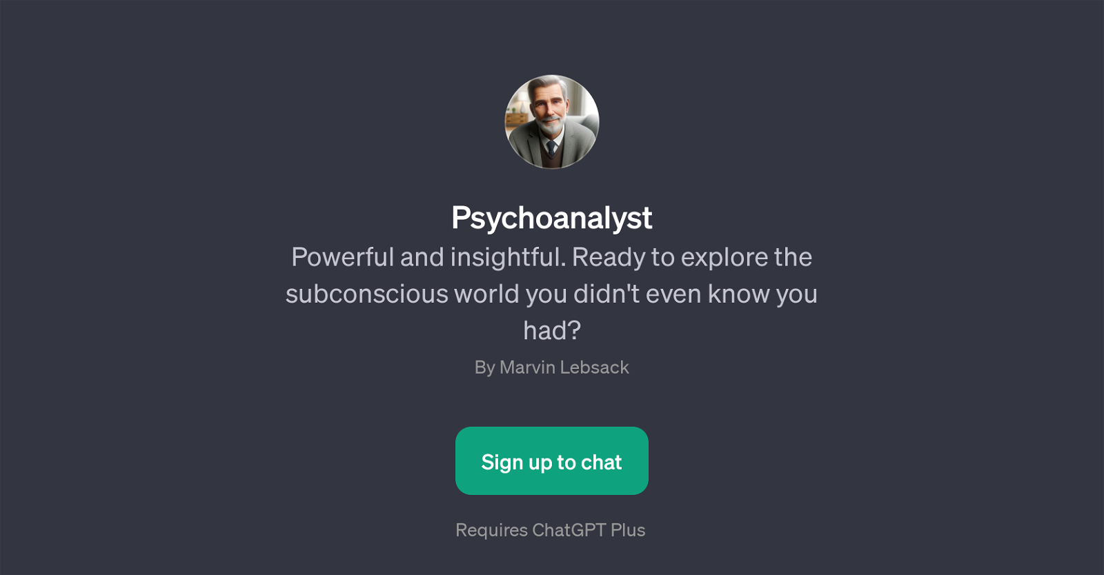 Psychoanalyst website