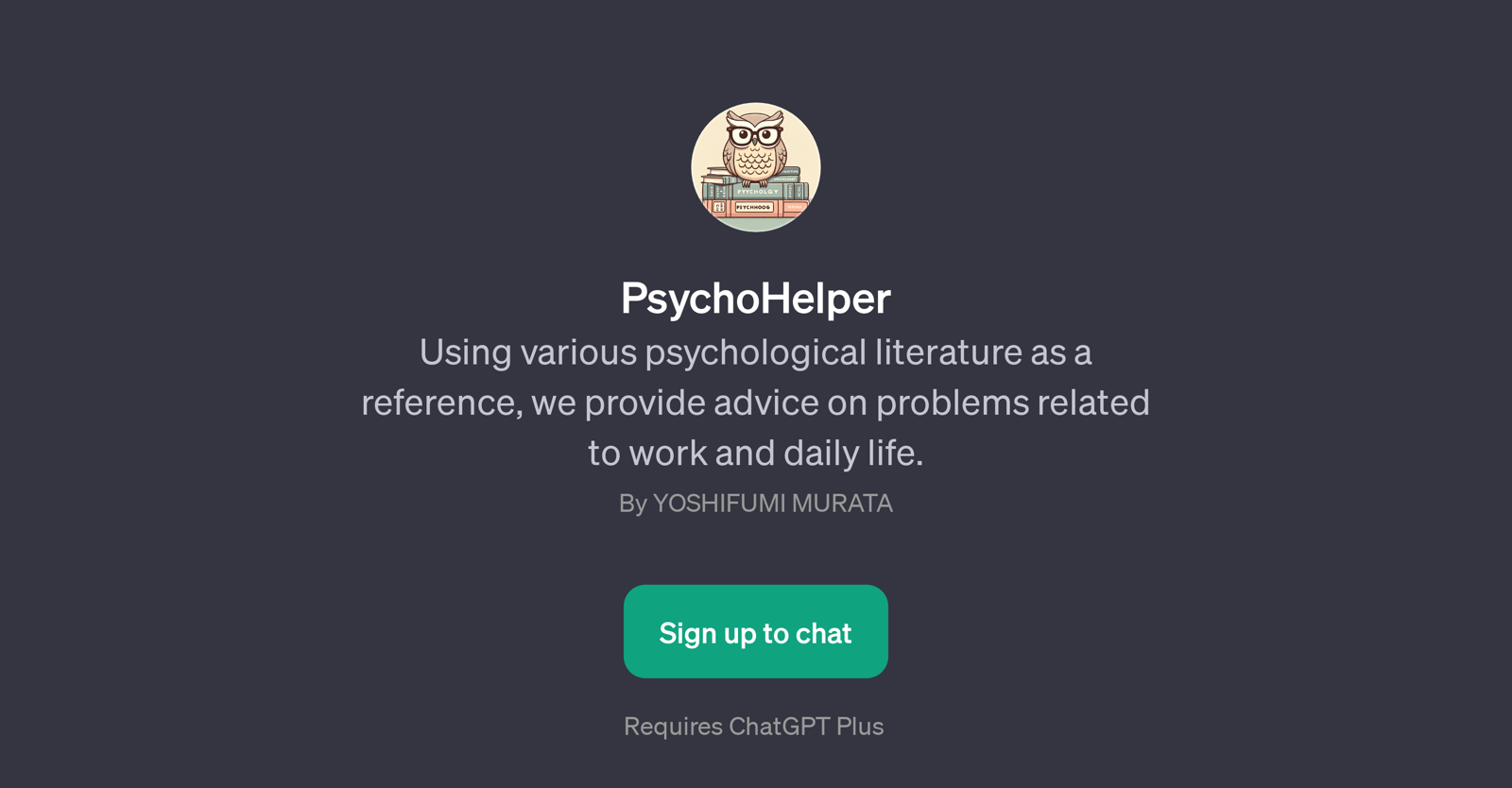 PsychoHelper website