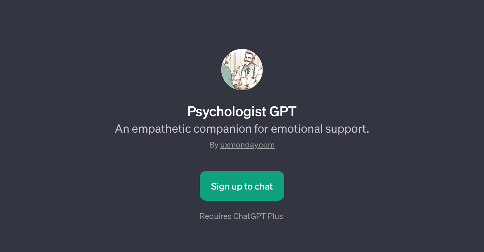 Psychologist GPT website