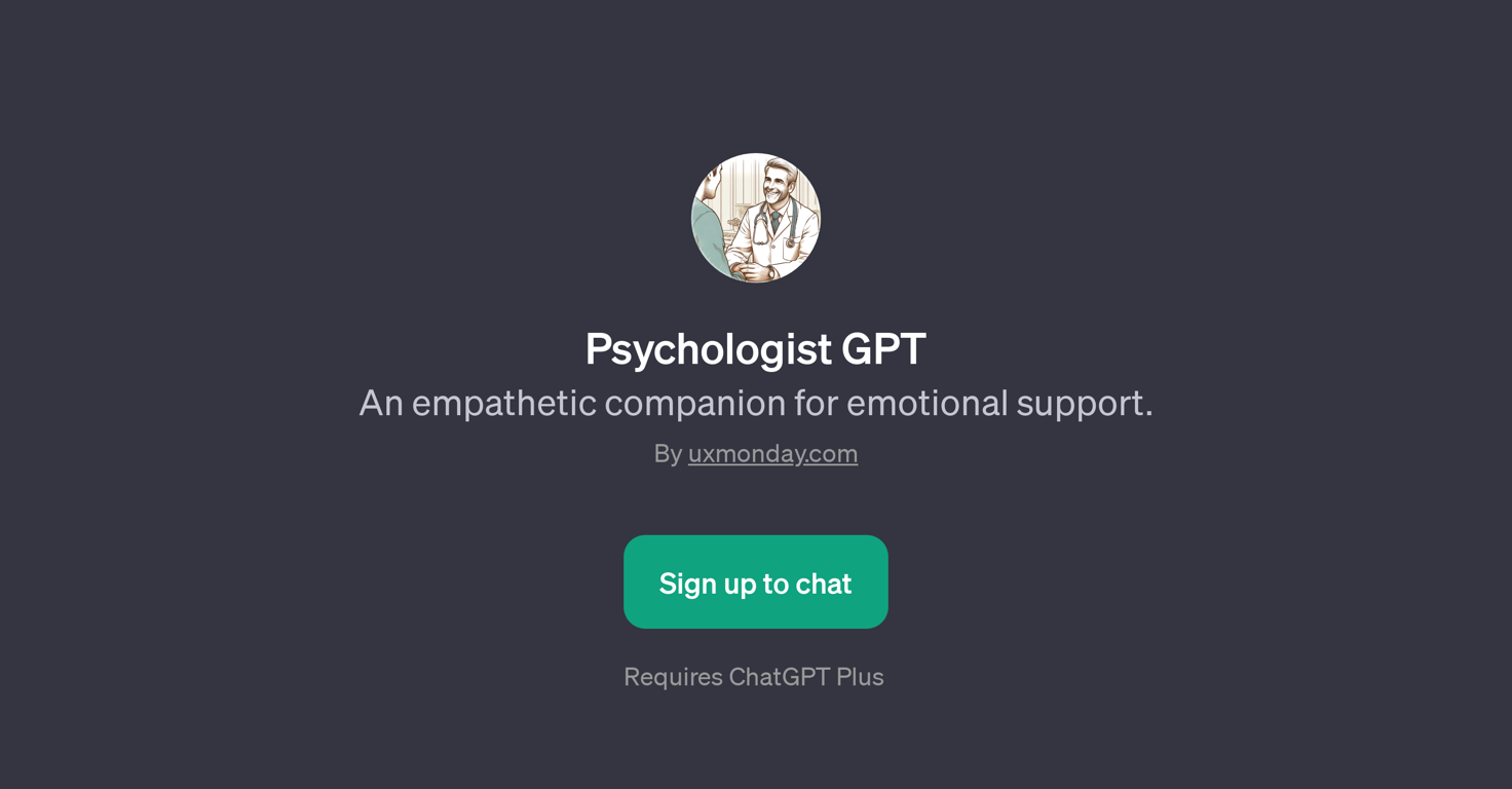 Psychologist GPT website