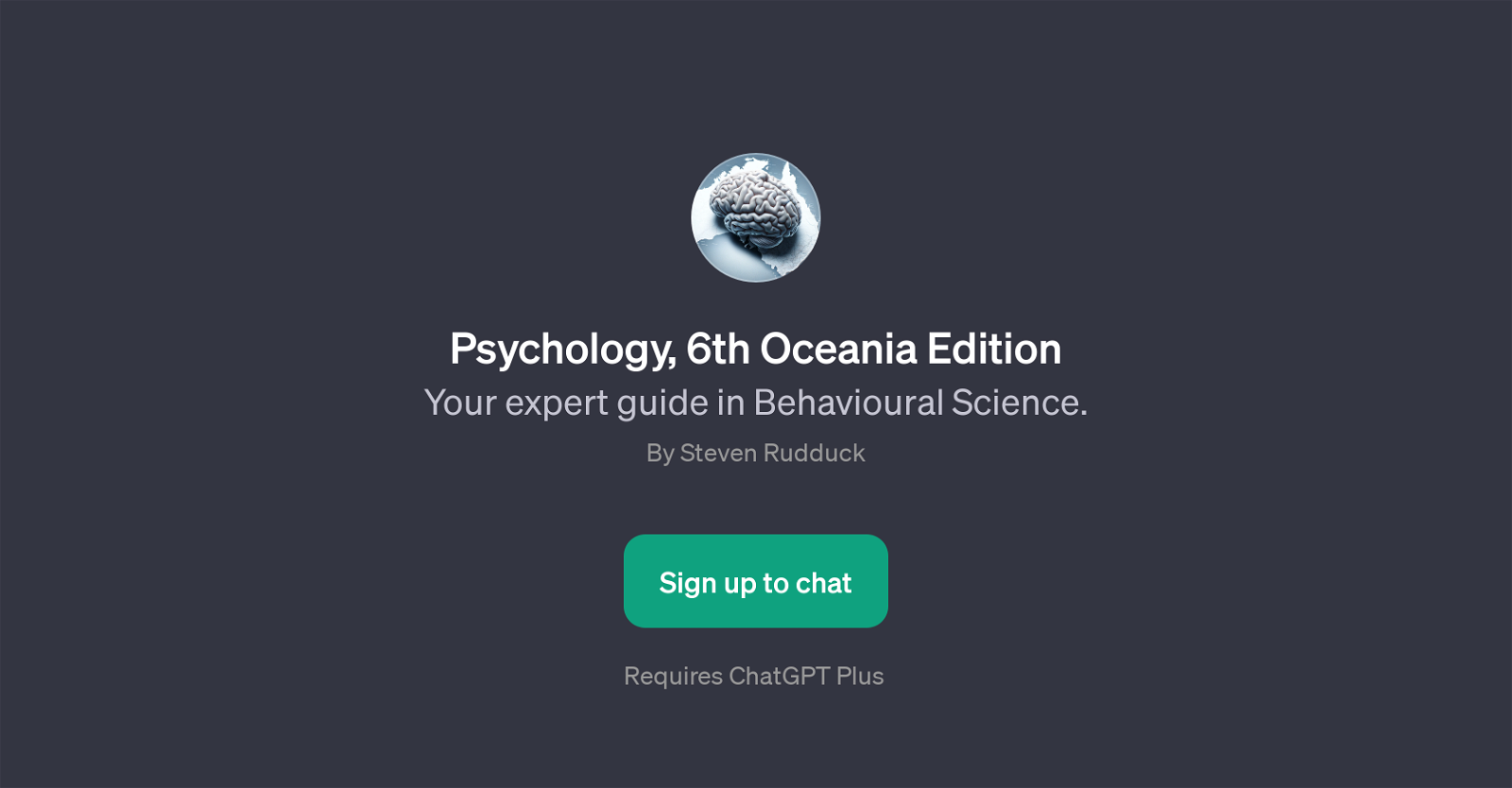 Psychology, 6th Oceania Edition website