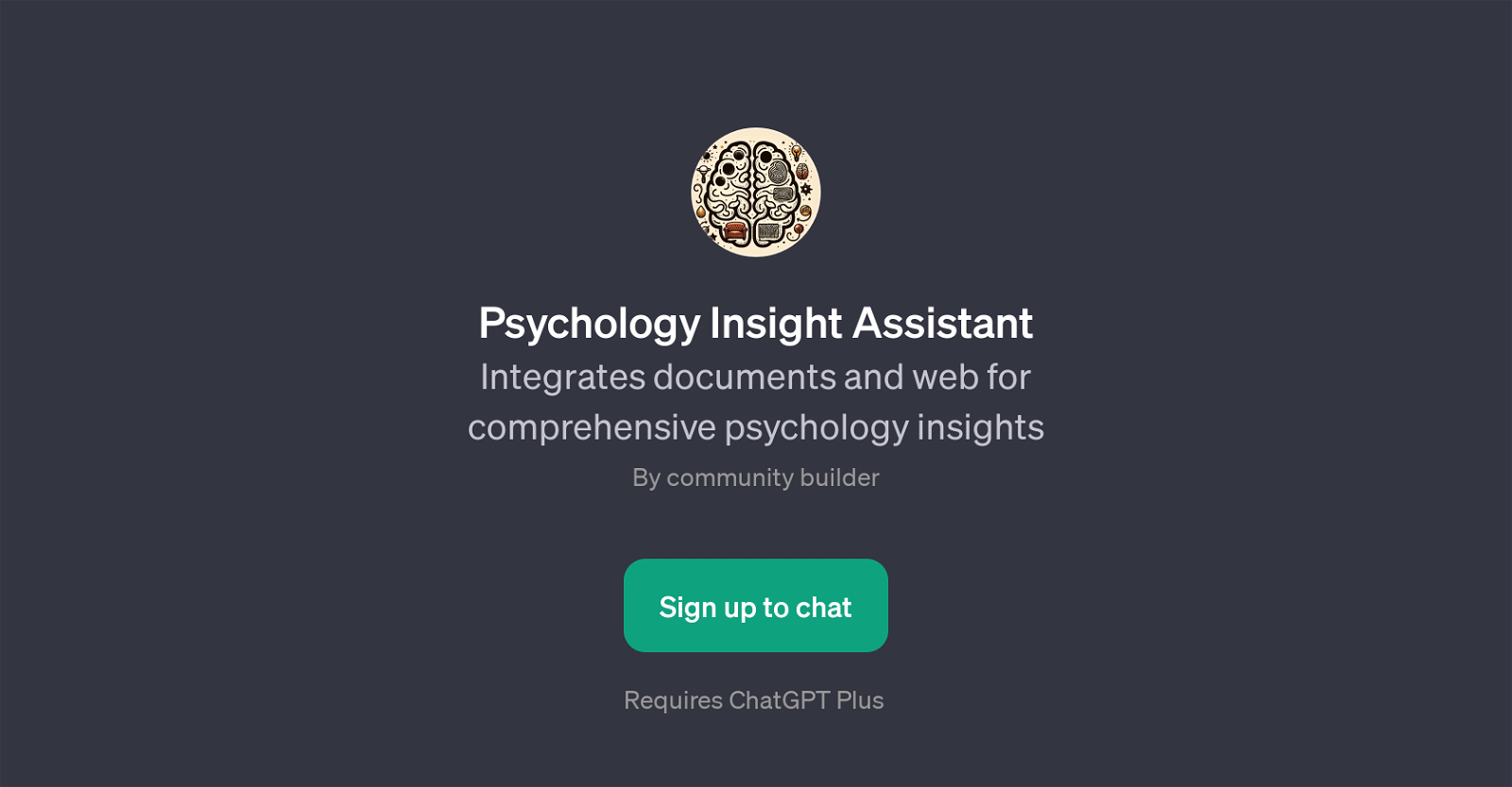 Psychology Insight Assistant website