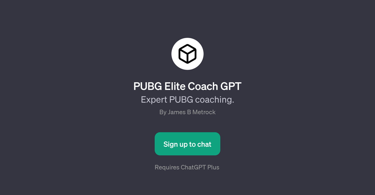 PUBG Elite Coach GPT website