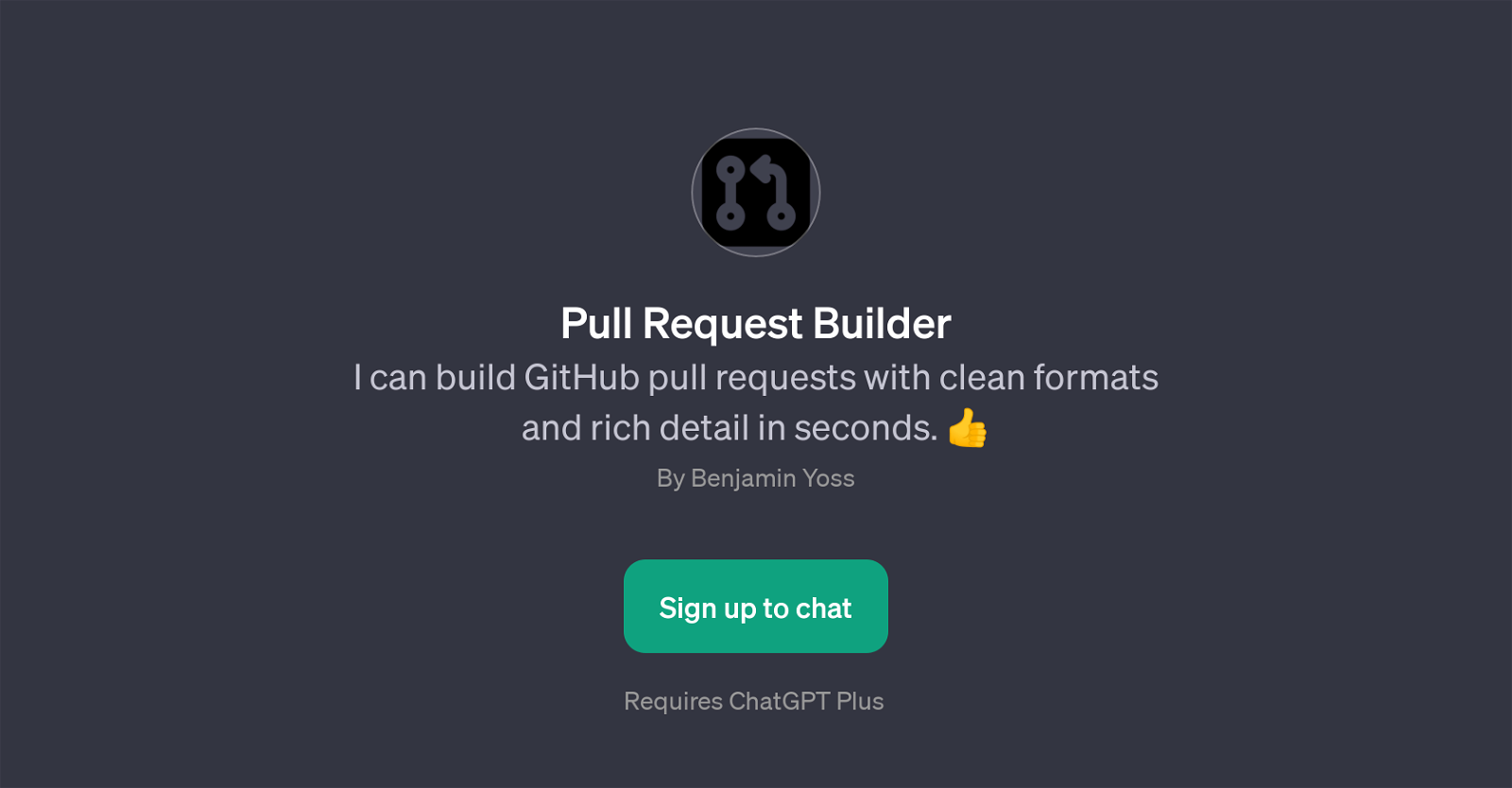 Pull Request Builder website