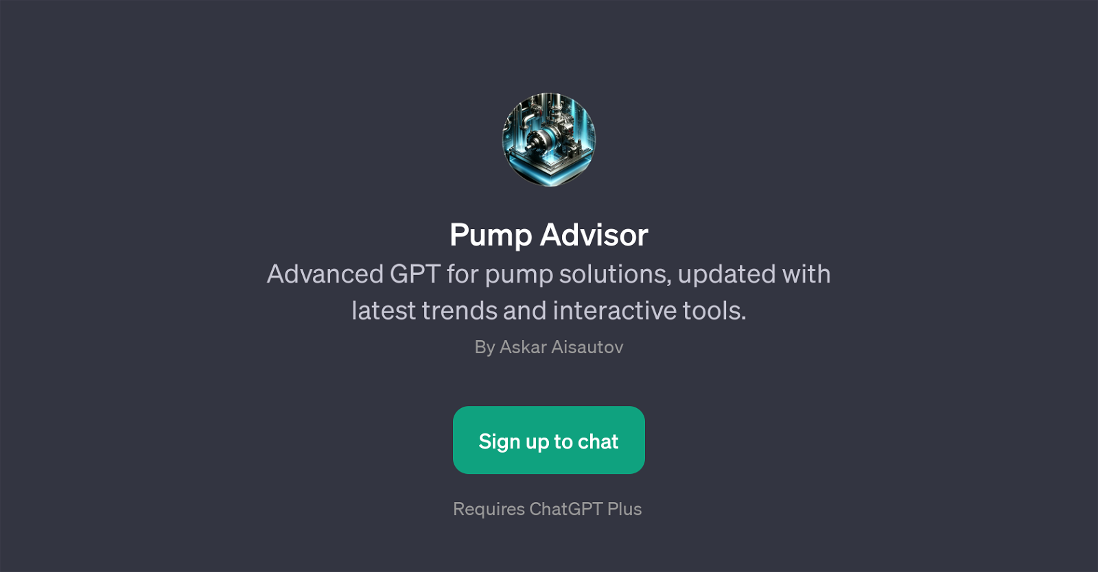 Pump Advisor website