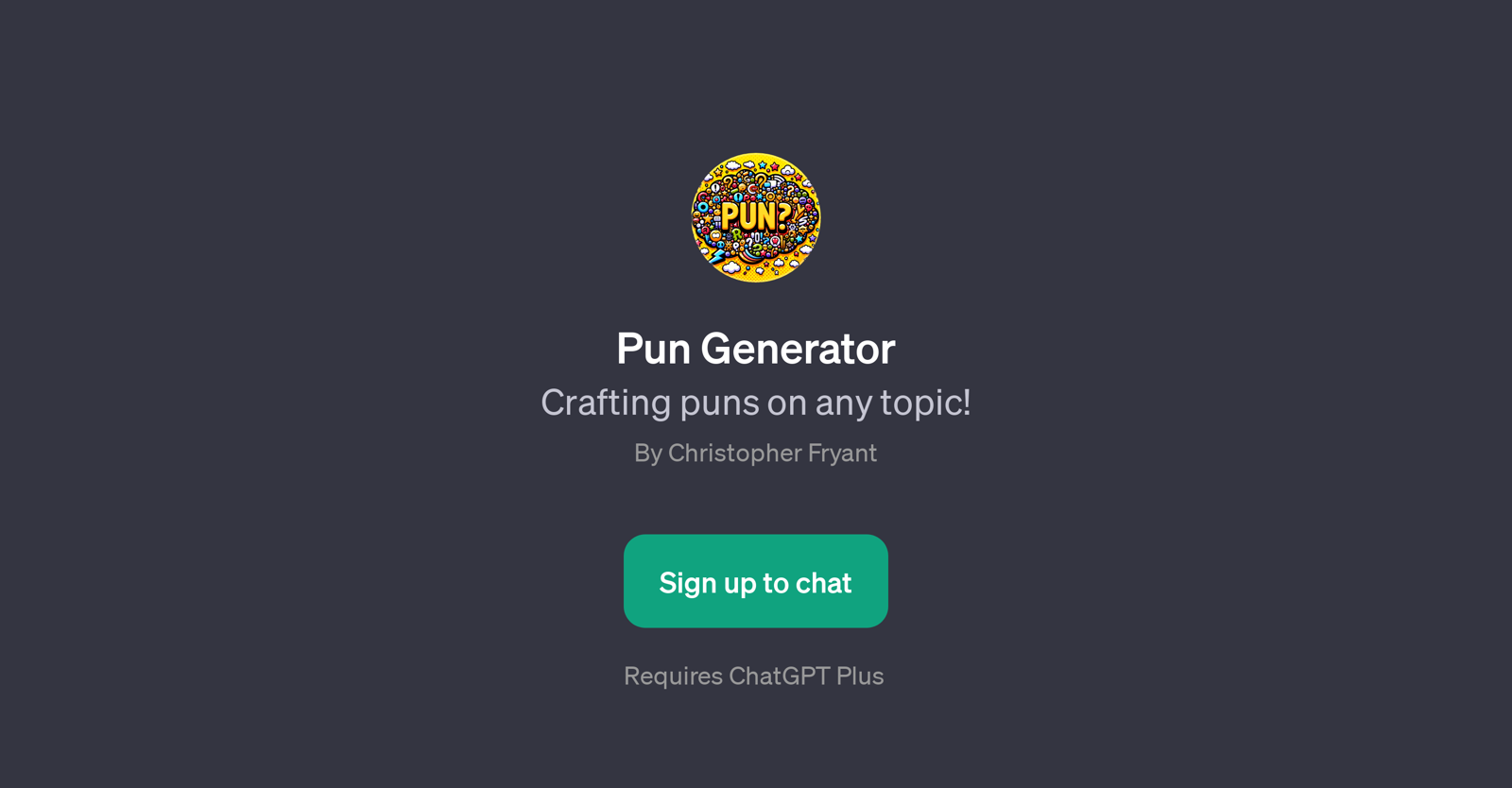 Pun Generator website