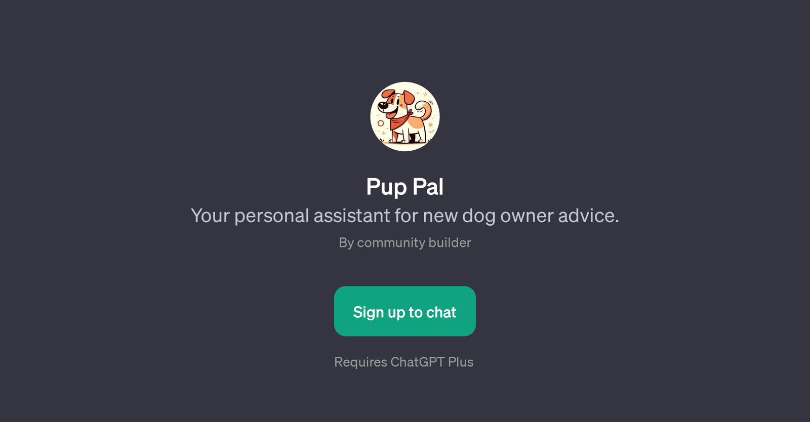 Pup Pal website