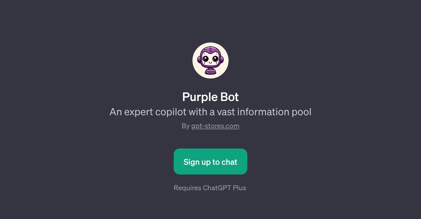 Purple Bot website