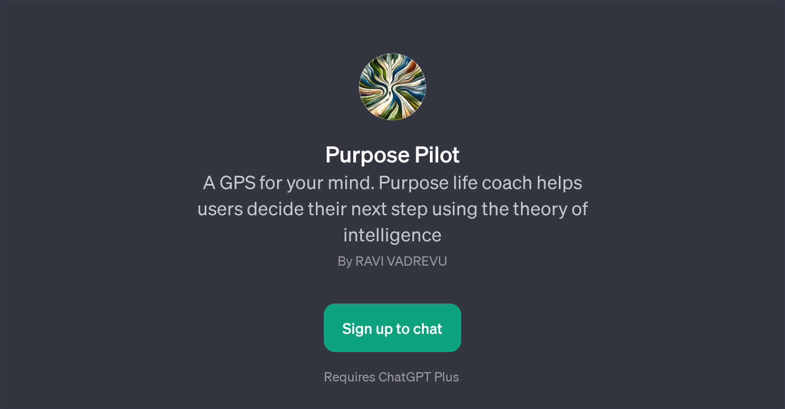 Purpose Pilot website