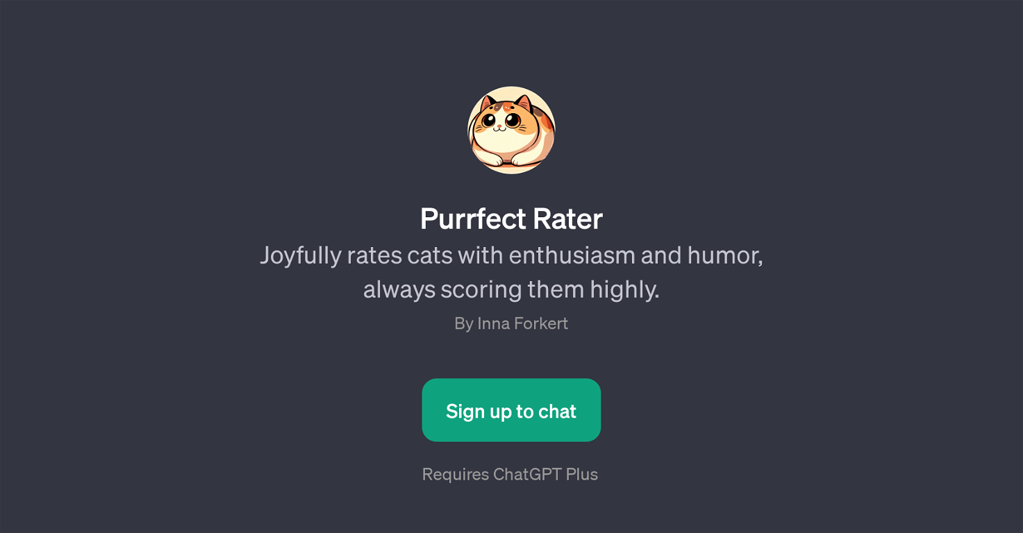 Purrfect Rater website