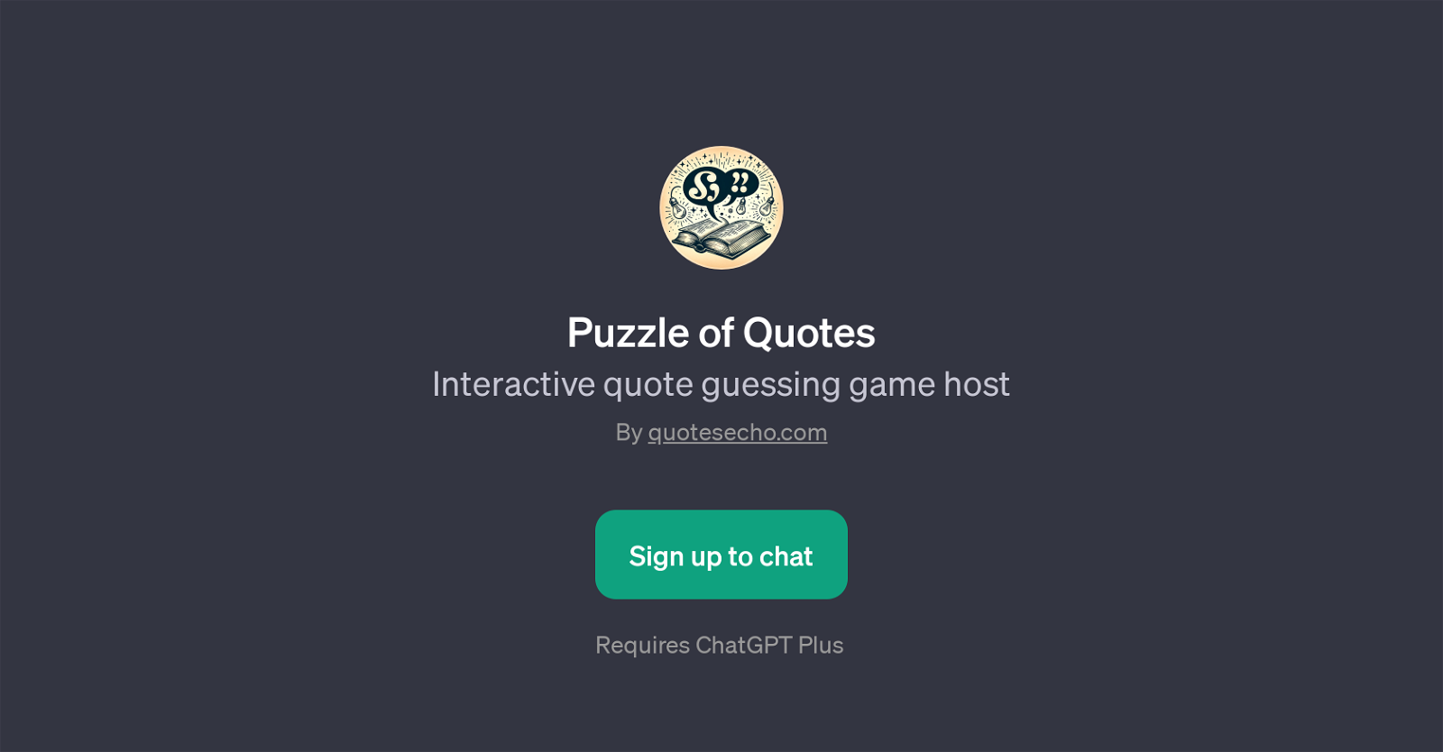 Puzzle of Quotes website