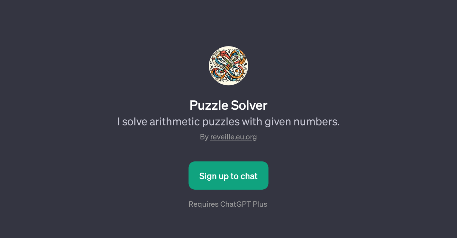 Puzzle Solver website