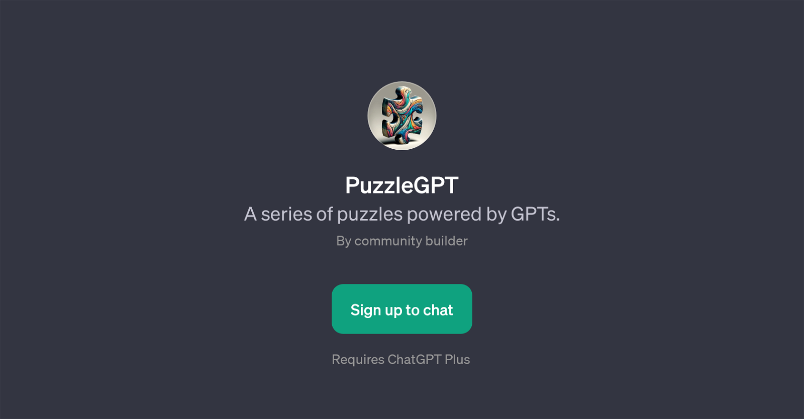 PuzzleGPT website