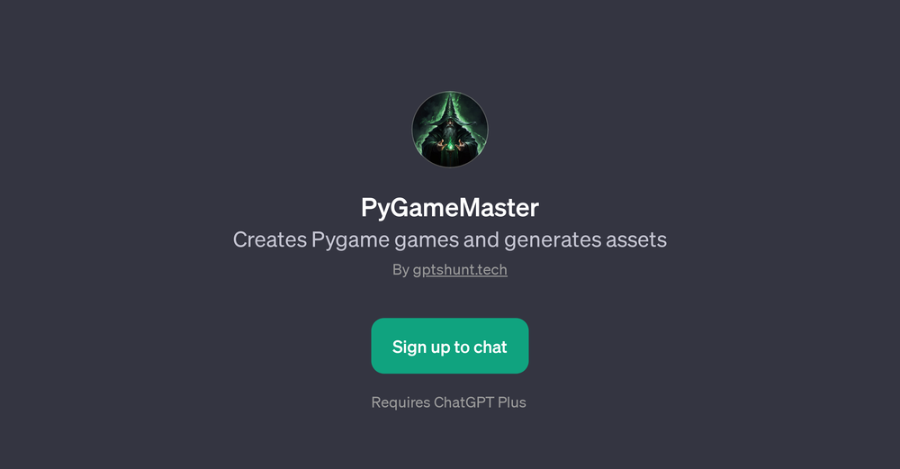PyGameMaster website