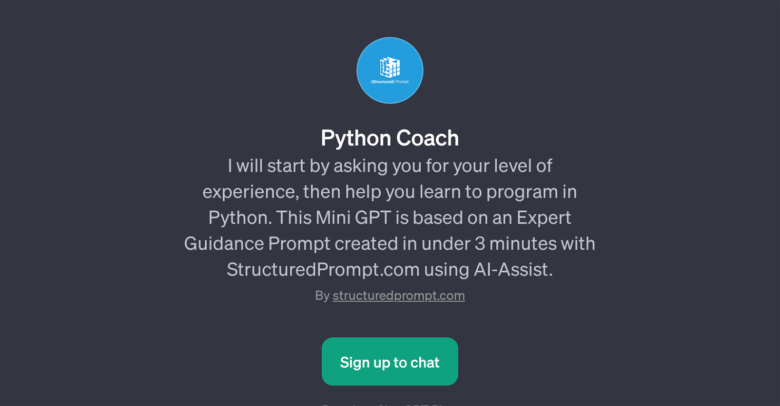 Python Coach website