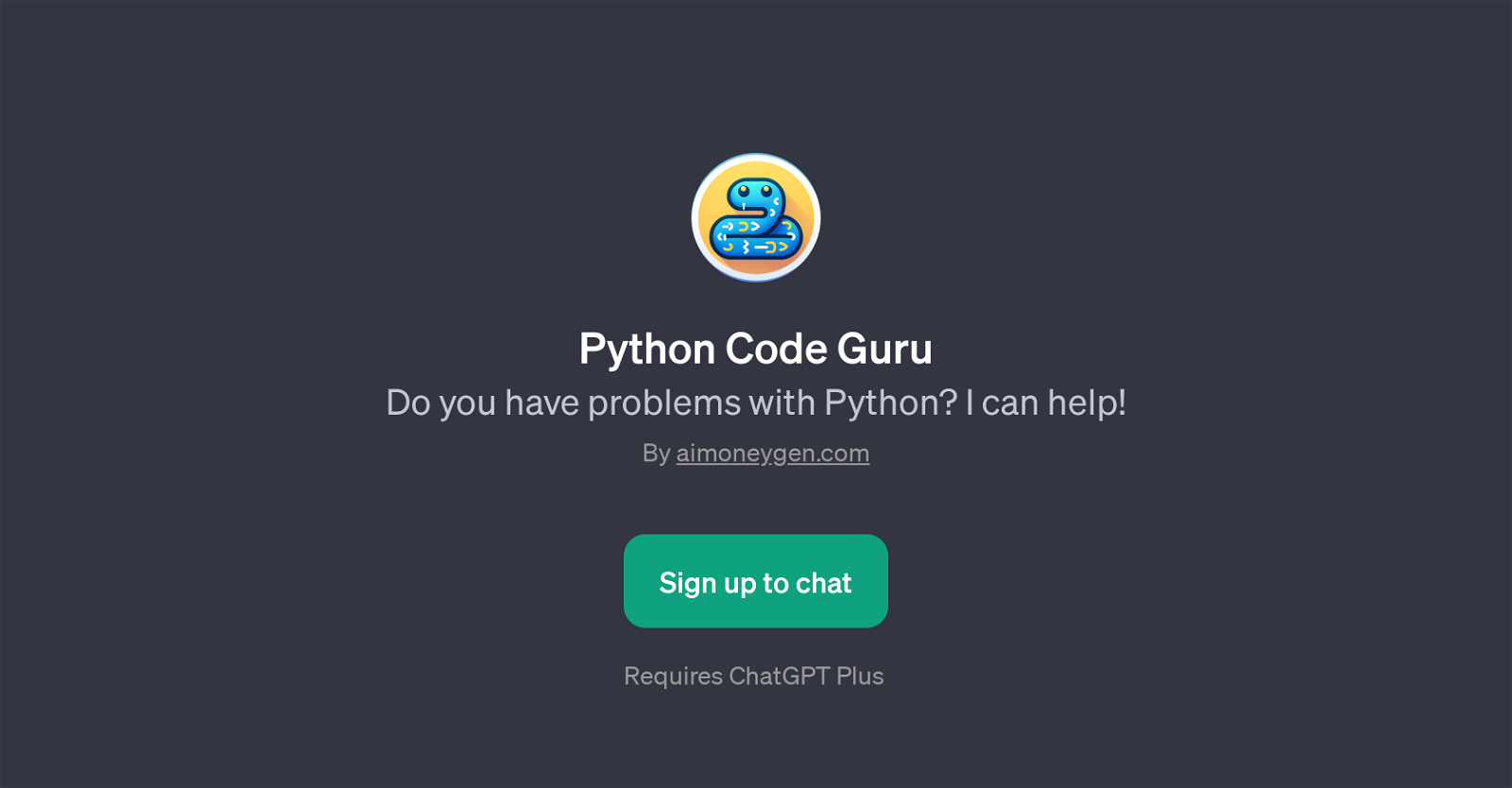 Python Code Guru website