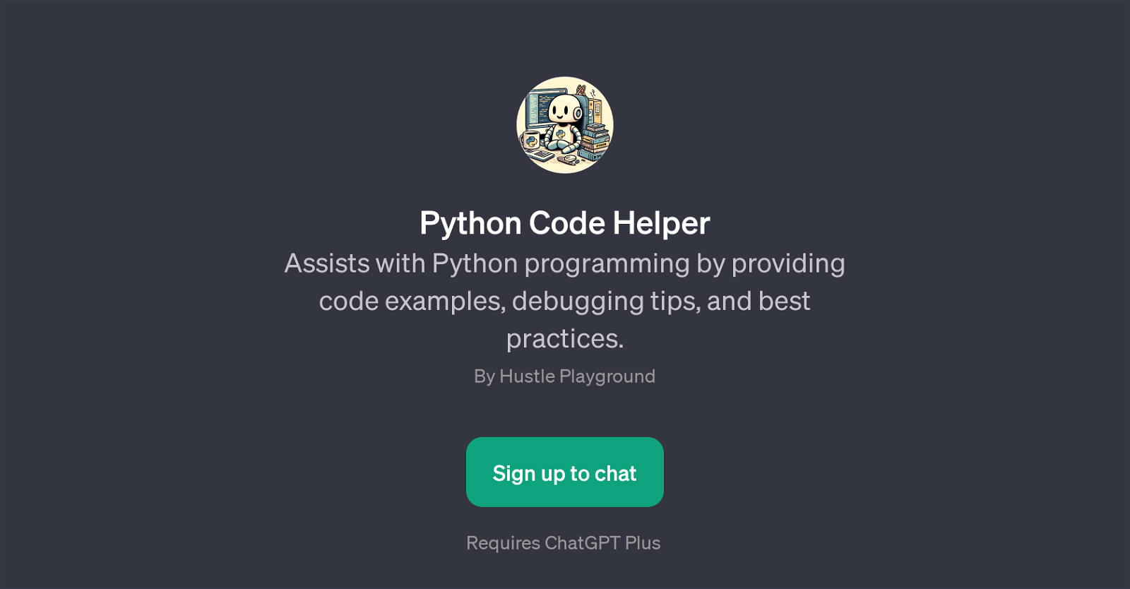 Python Code Helper website
