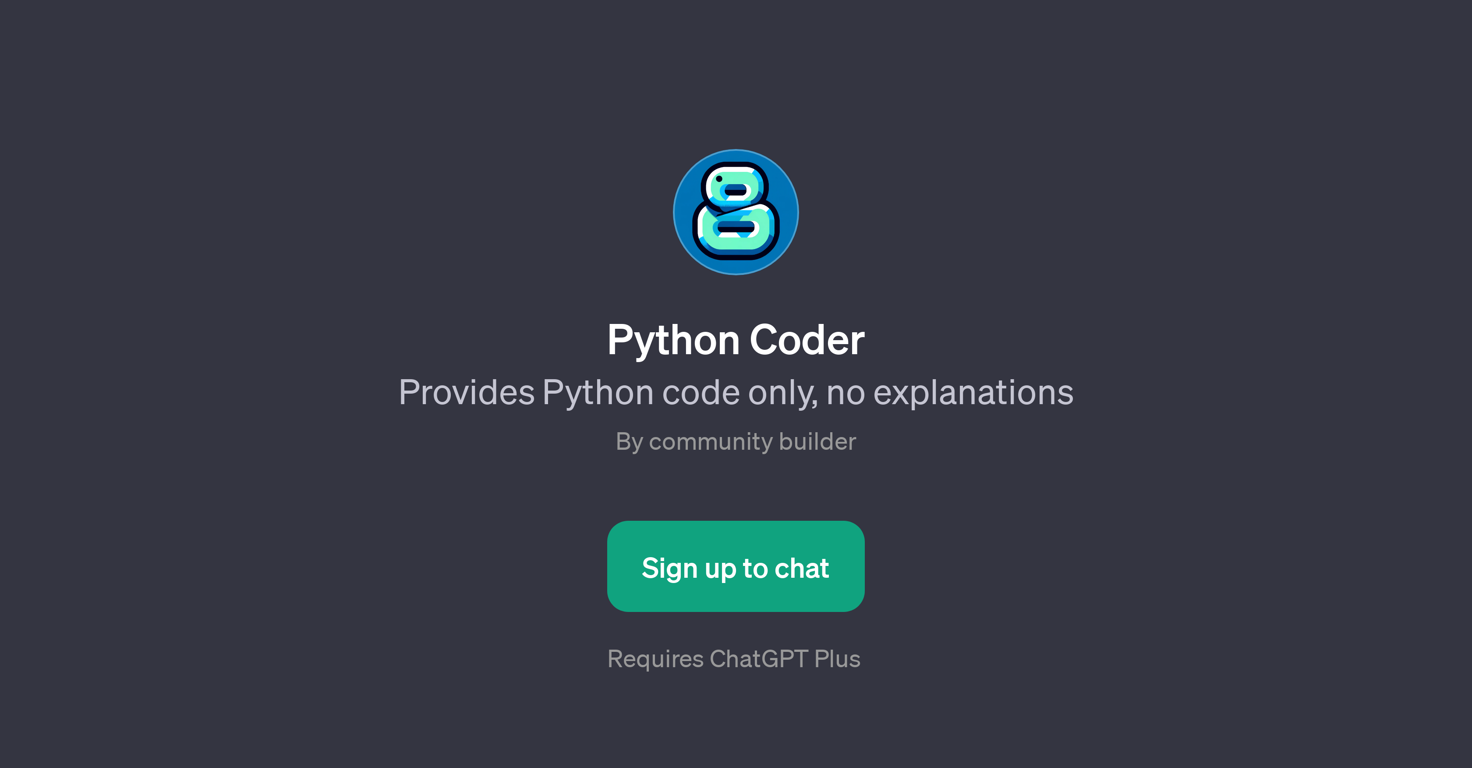 Python Coder website