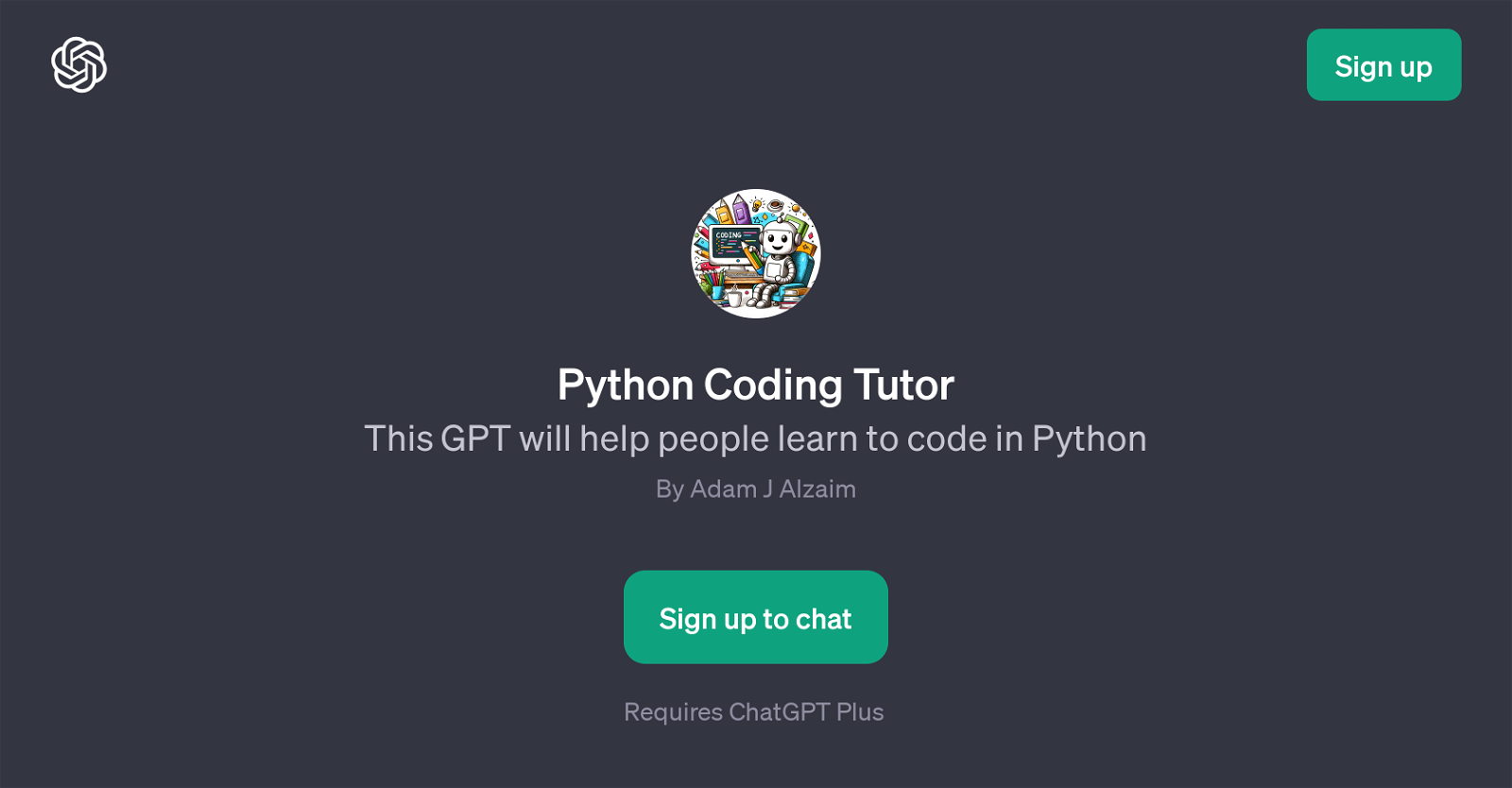 Python Coding Tutor website