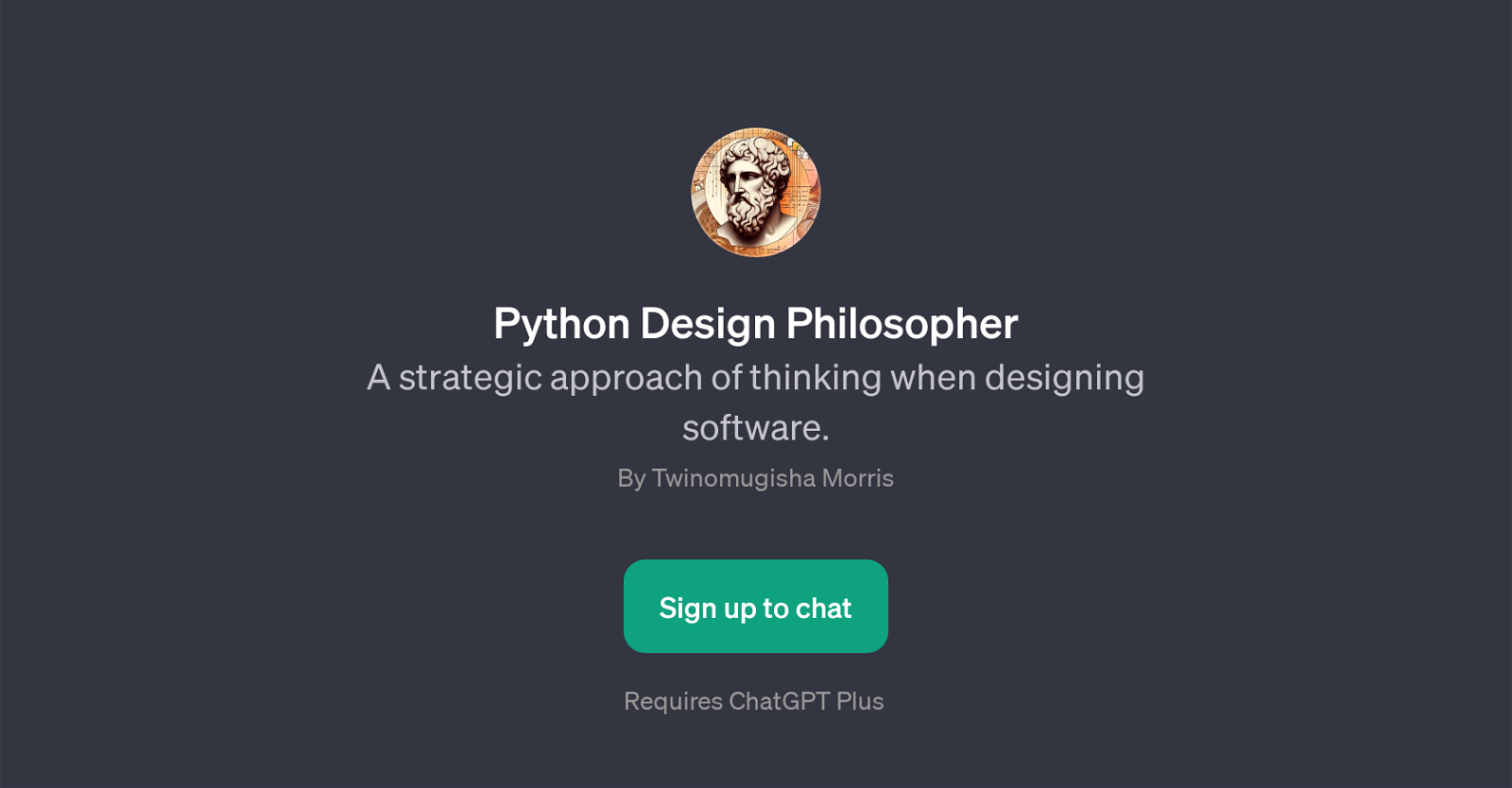 Python Design Philosopher website