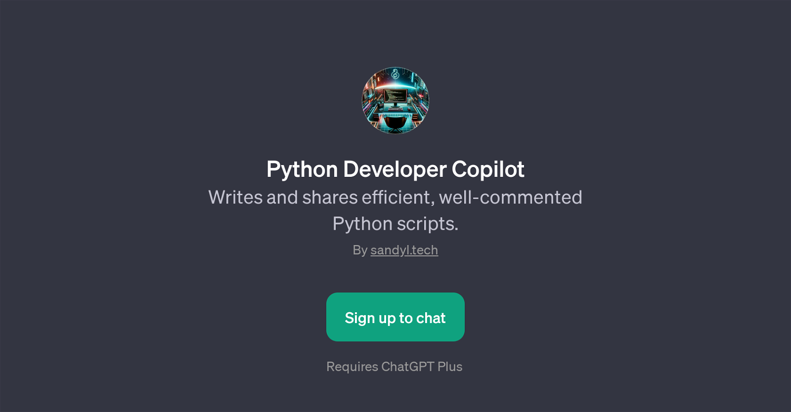 Python Developer Copilot website