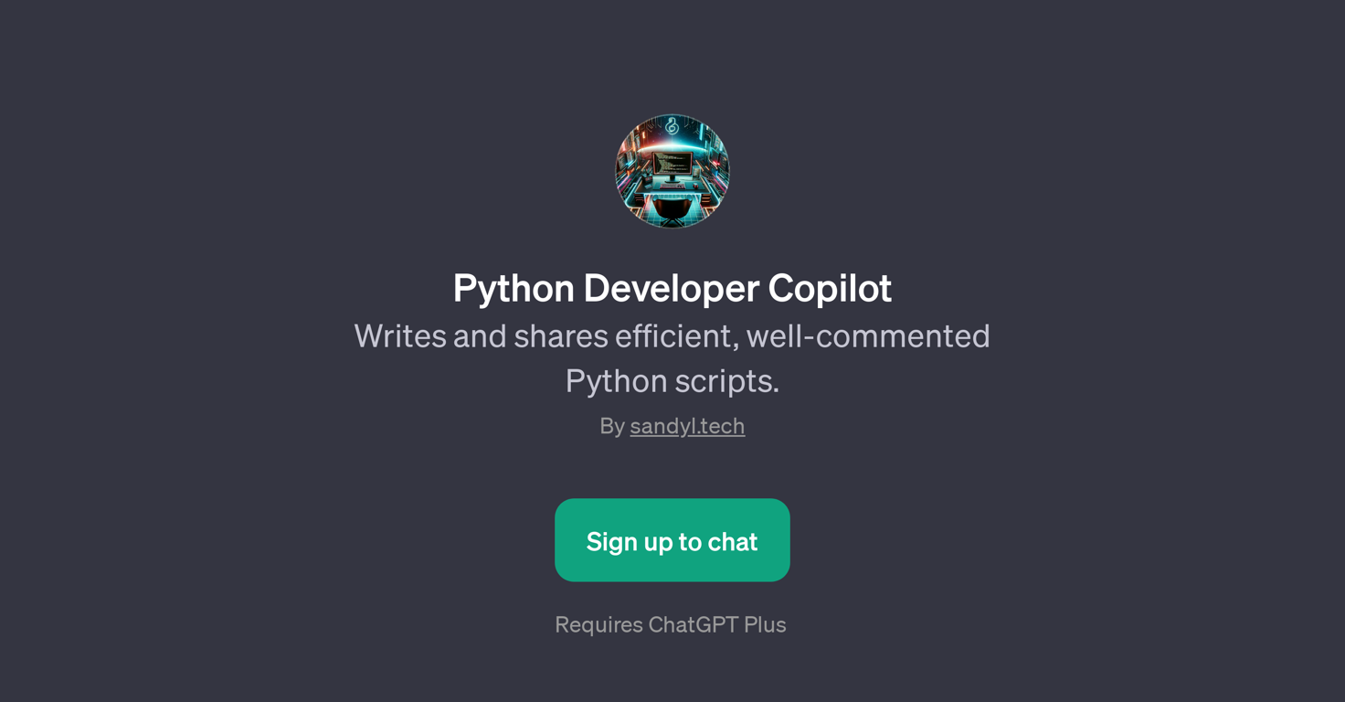 Python Developer Copilot website