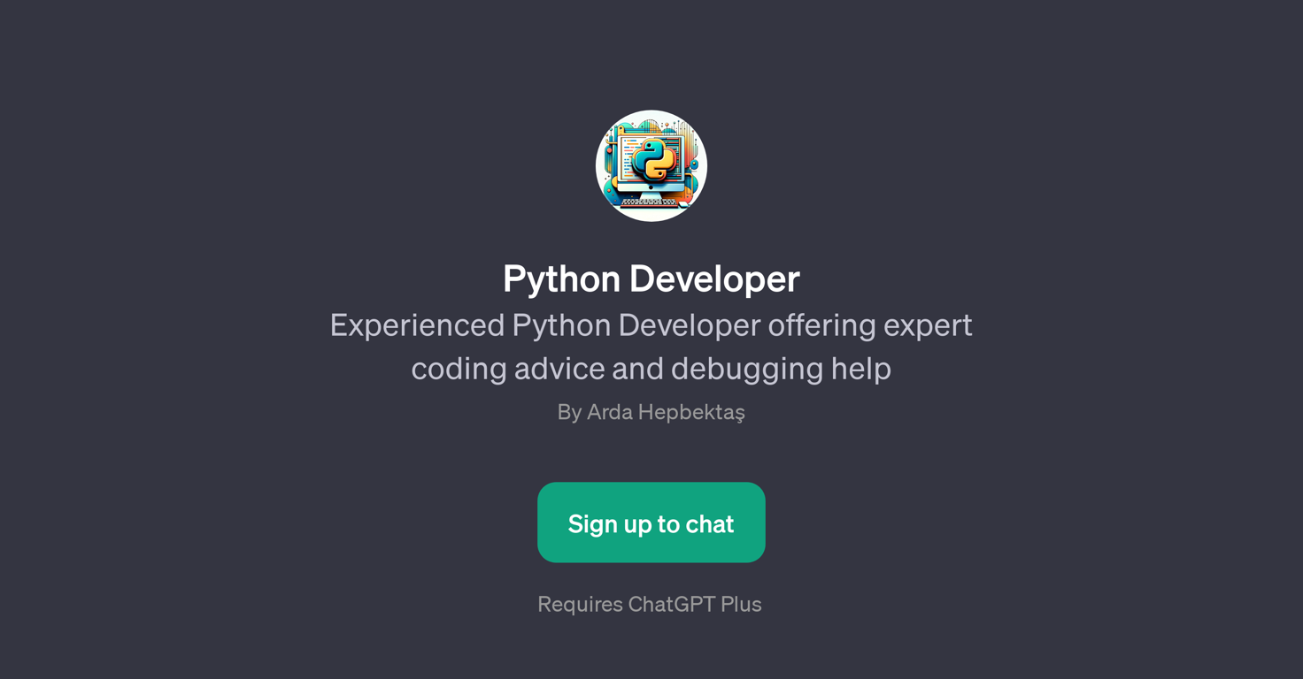 Python Developer website