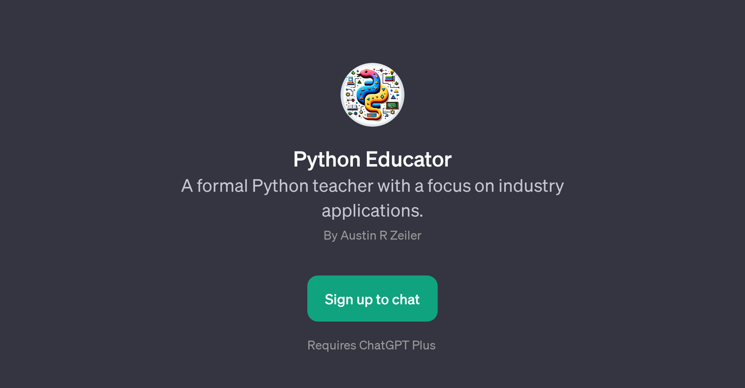 Python Educator website