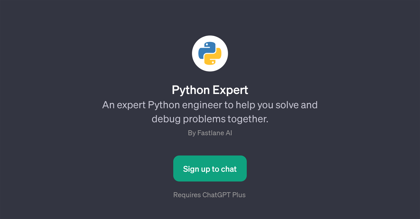 Python Expert website
