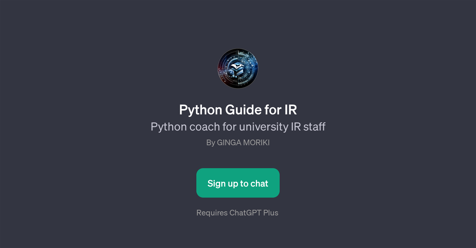 Python Guide for IR website