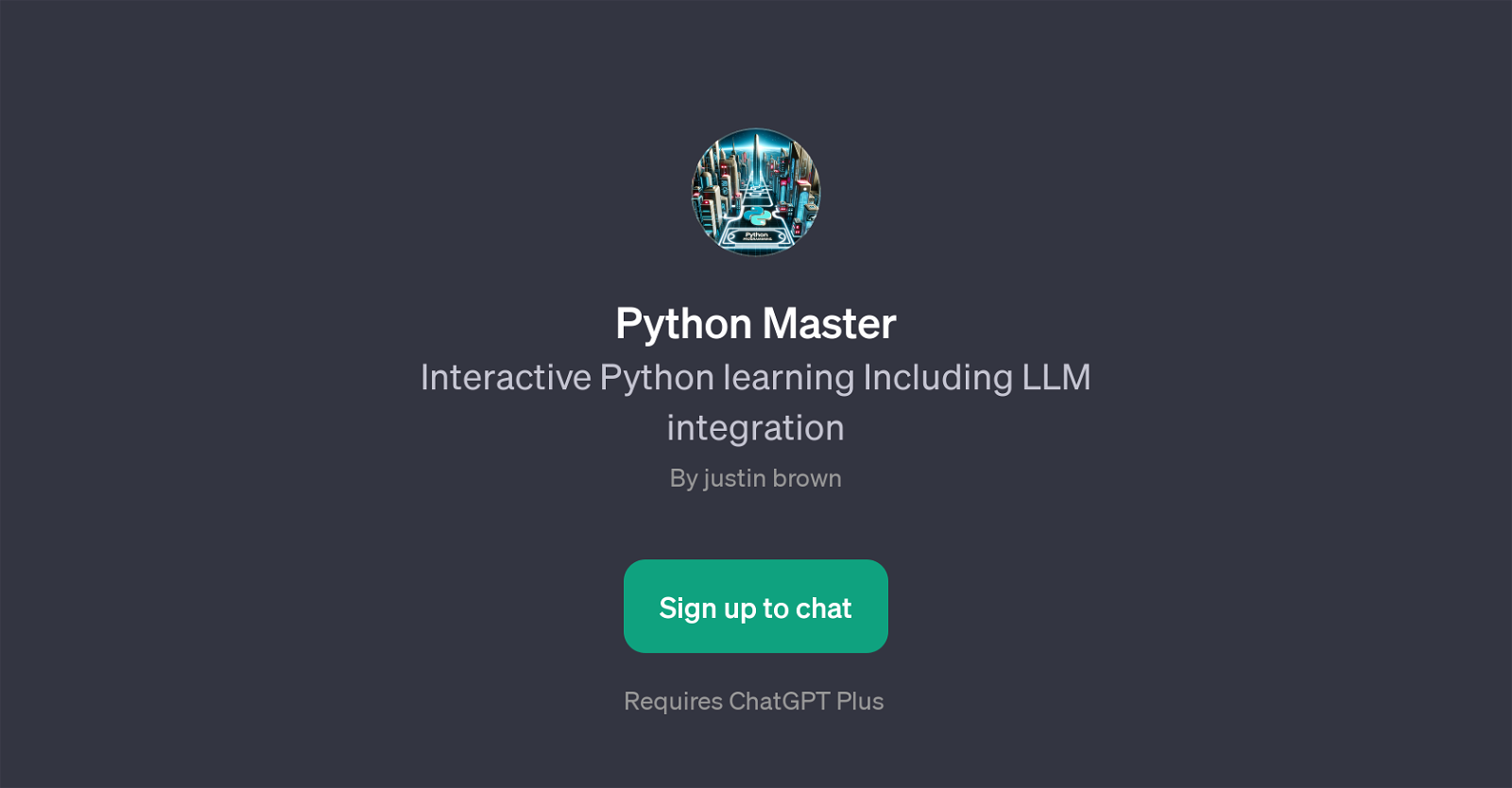 Python Master website