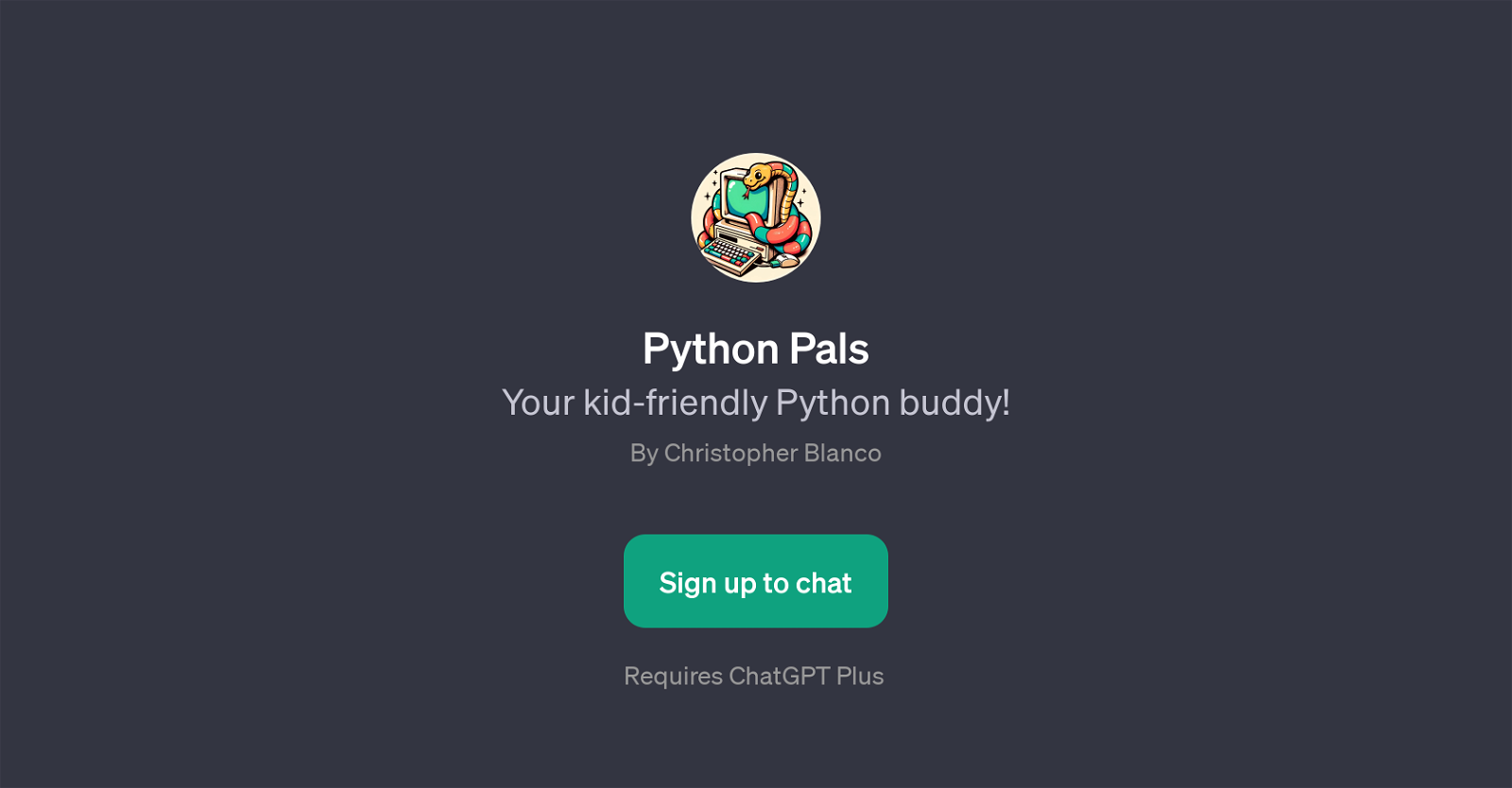 Python Pals website