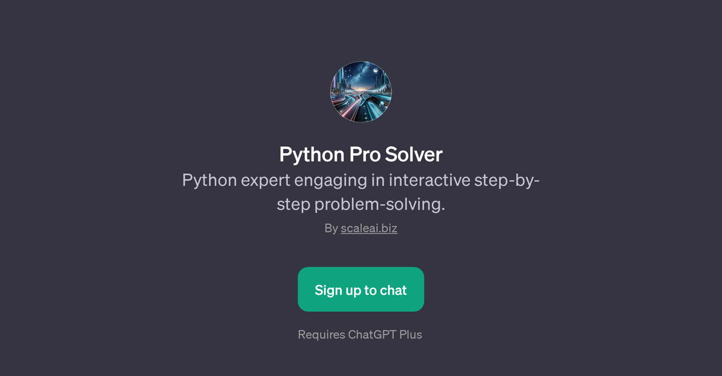 Python Pro Solver website