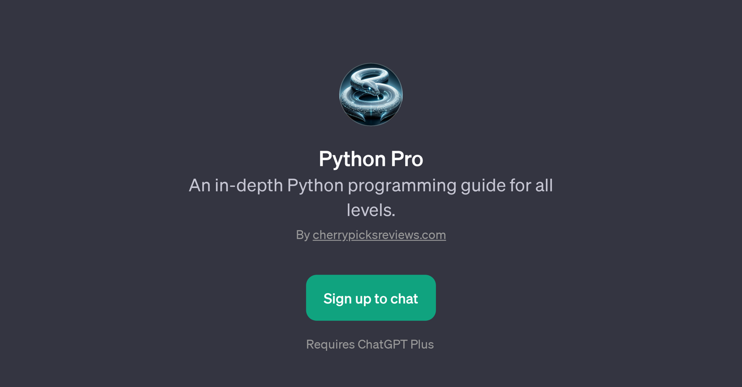 Python Pro website