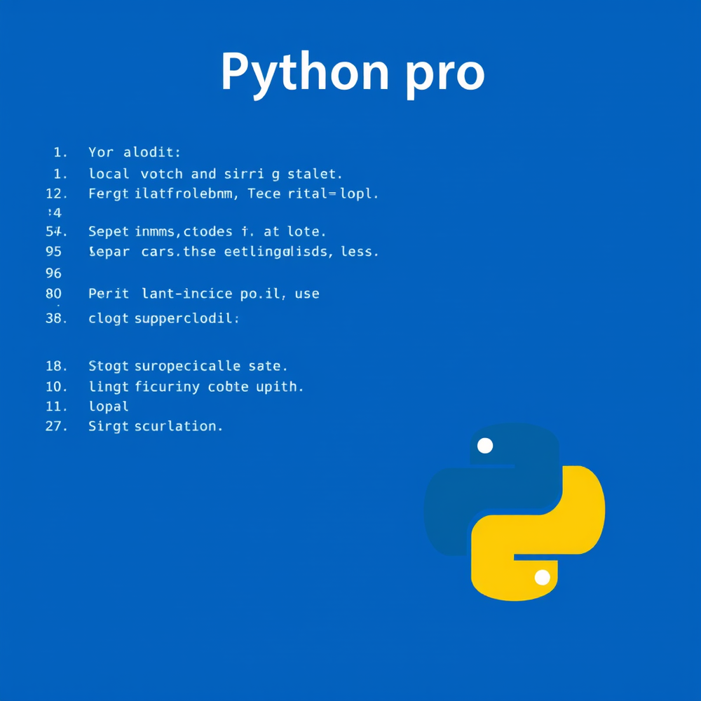 Python pro website