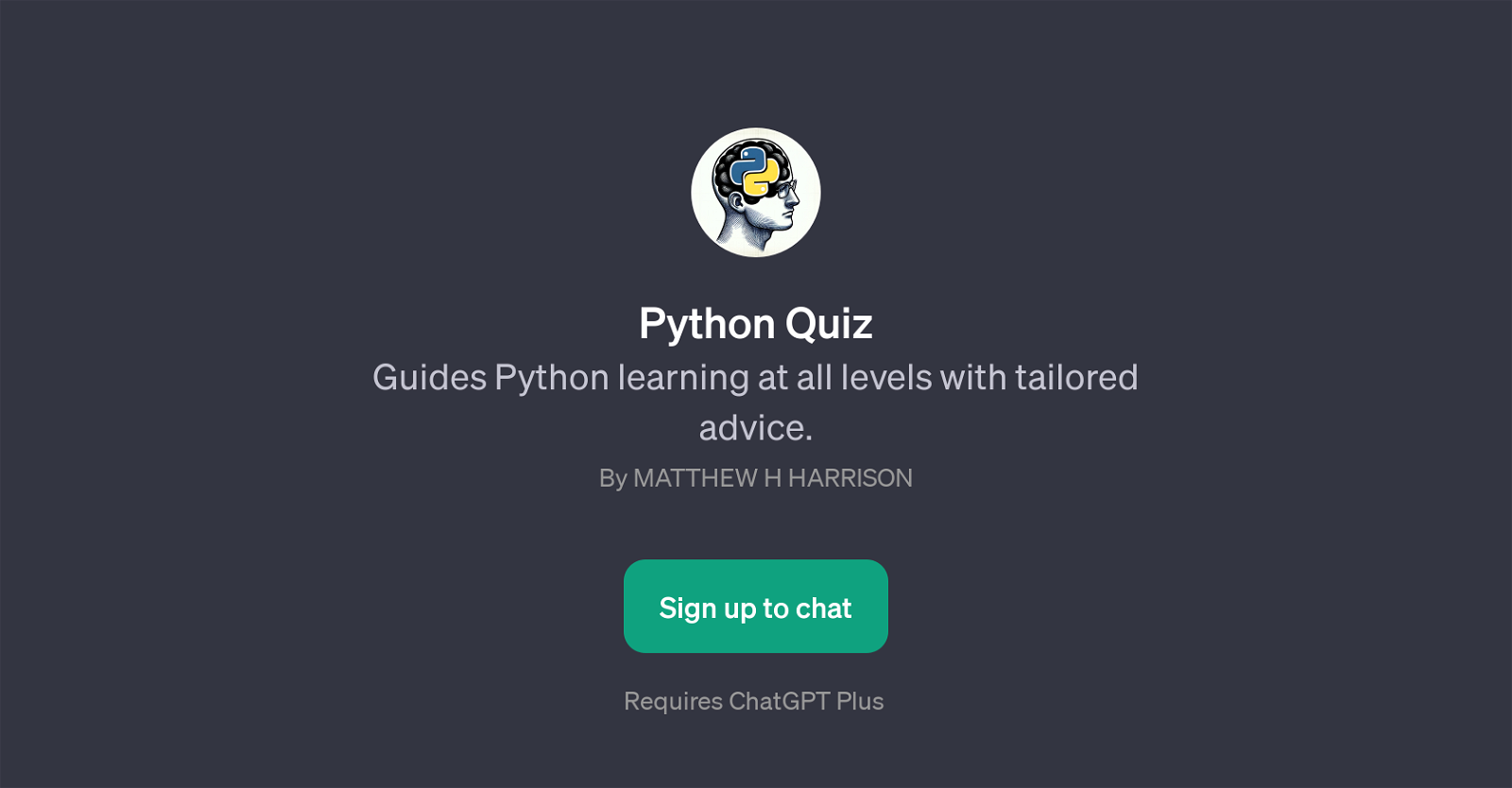 Python Quiz website